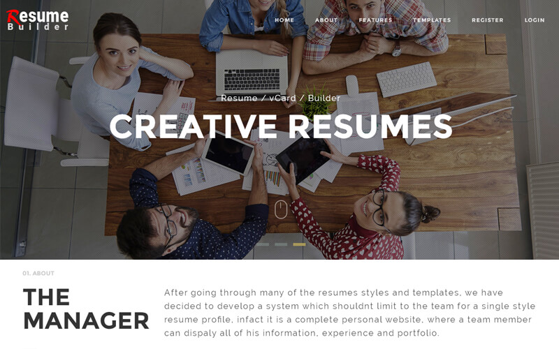 resume builder script wordpress resume builder themes