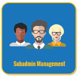 Basic Unilevel Investment MLM Software subadmin management 1