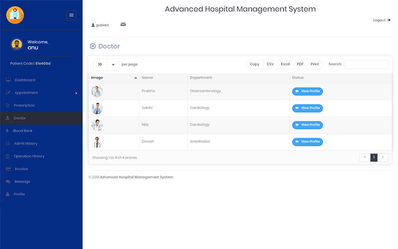 hospital management erp script erp clinic script healthcare hospital management system