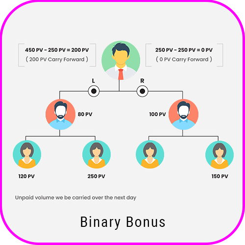 Spillover Binary Plan Software binary bonus